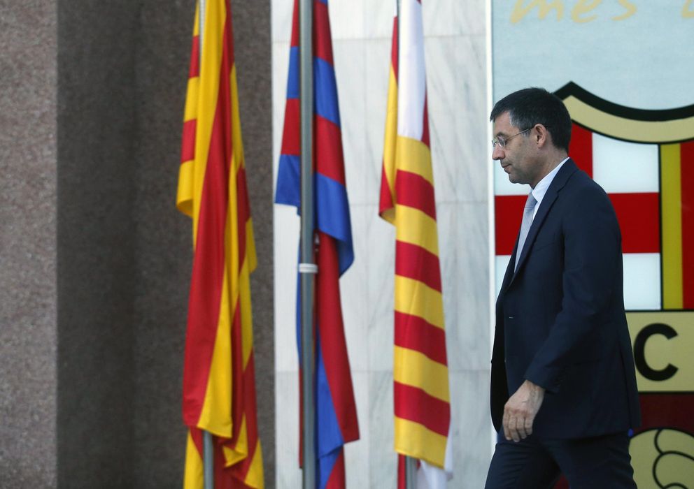 Foto: El actual presidente del Barça, Josep Maria Bartomeu (Efe)