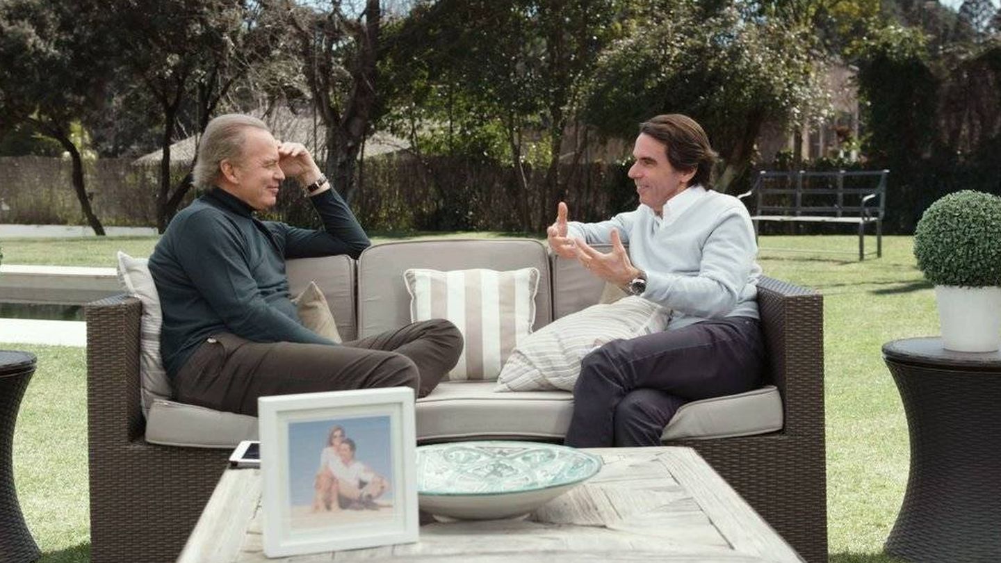 Entrevista a José María Aznar en 'Mi casa es la tuya', de Bertín Osborne.