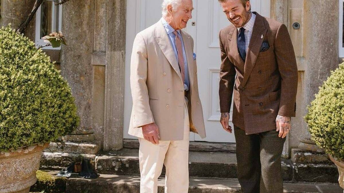 La amistad entre Carlos III y David Beckham crece: nuevo embajador de la fundación del rey
