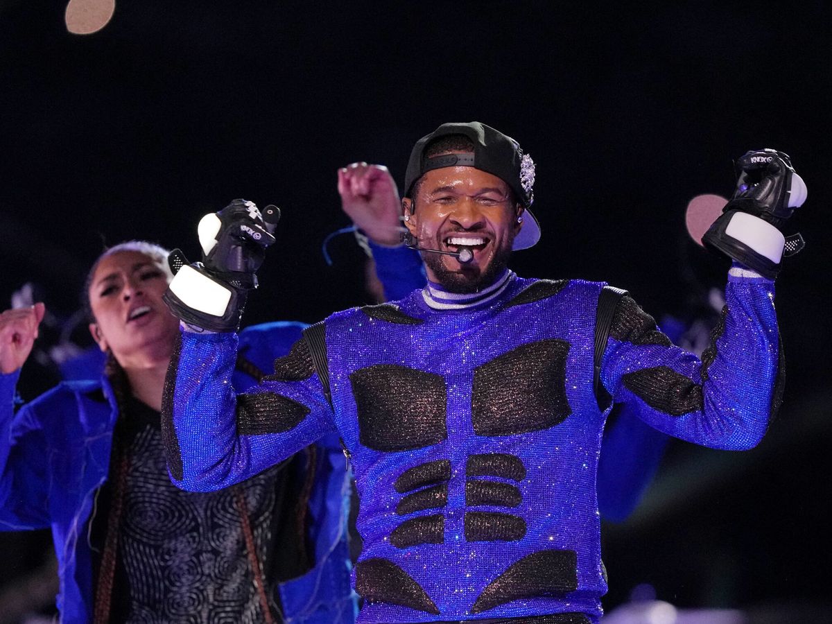 Foto: La criticada actuación de Usher en el descanso de la Super Bowl 2024, al completo: "De los peores 'half time' que recuerdo" (Reuters/Usa Today/Kirby Lee)