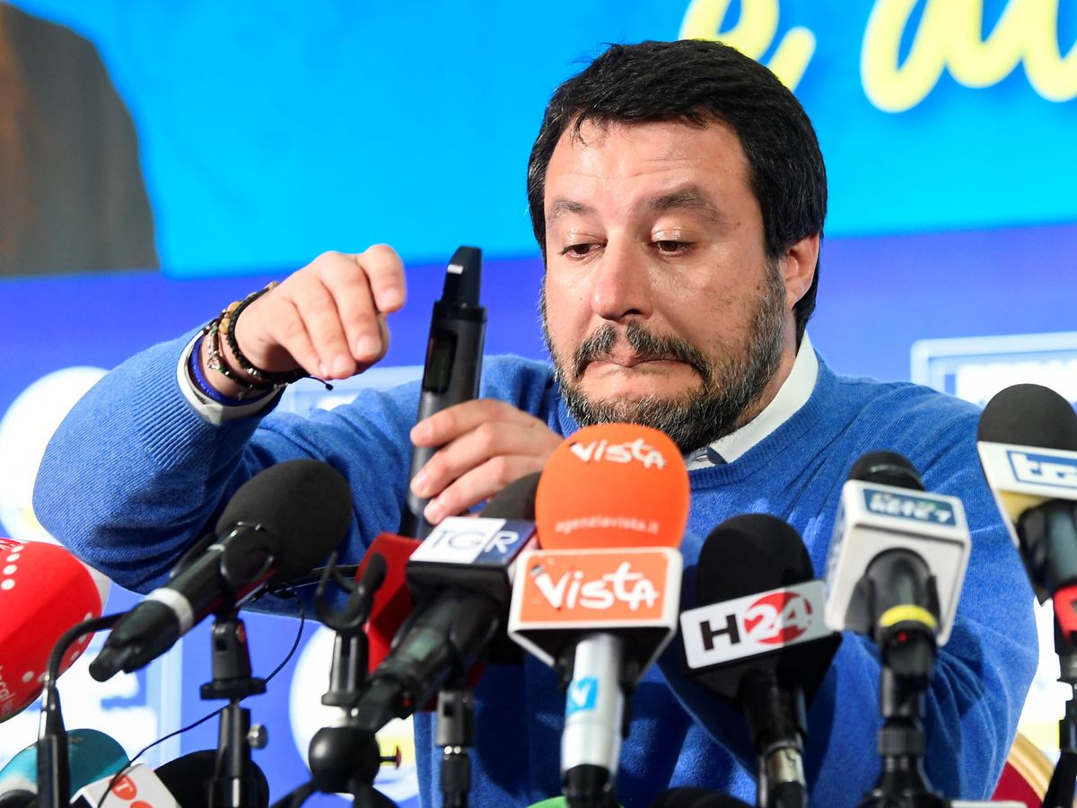 Foto: El líder de la Liga, Matteo Salvini. (Reuters)