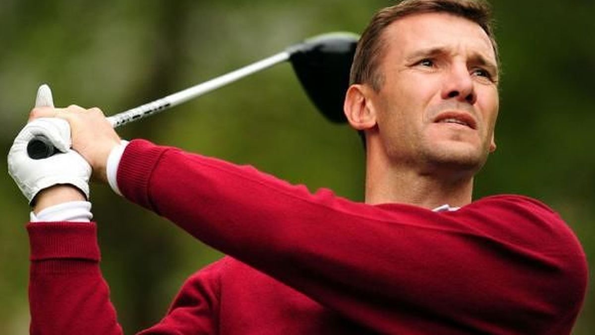 Shevchenko vuelve al deporte profesional...¡cómo golfista!