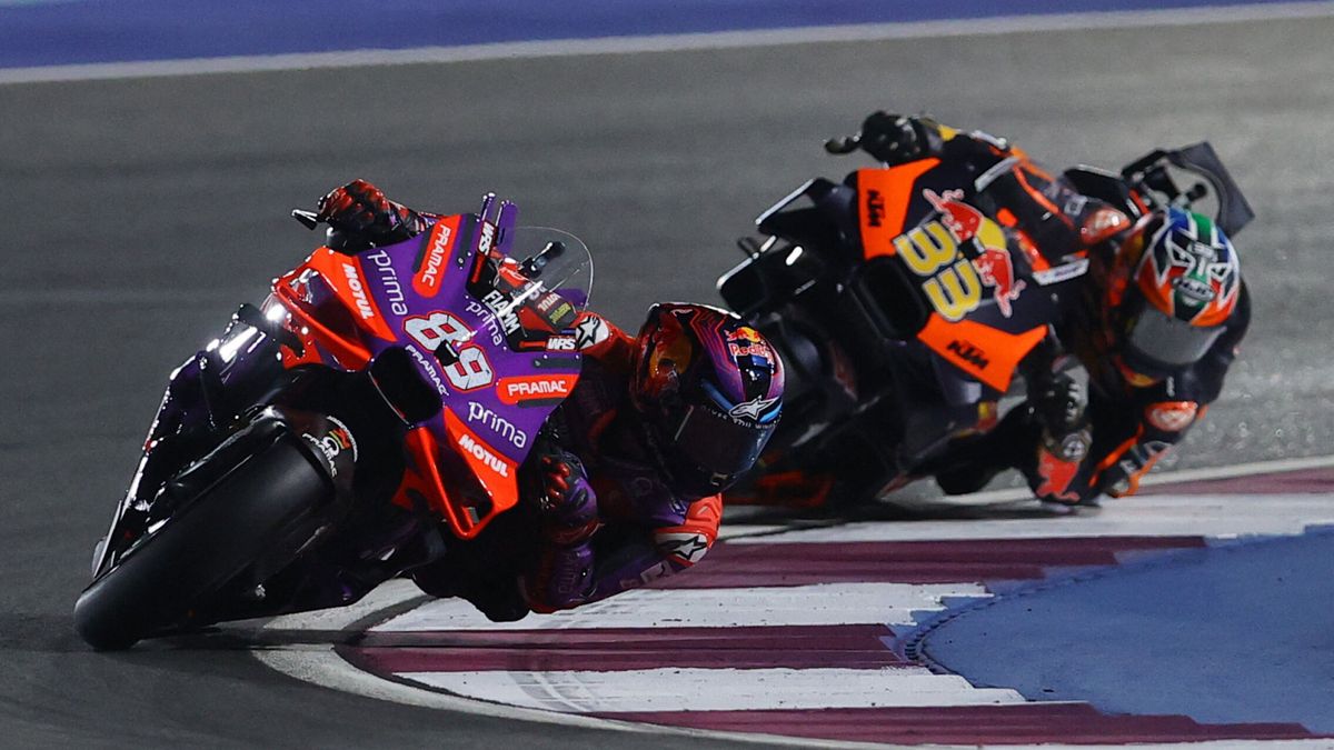 Jorge Martín arrasa al sprint en el GP de Qatar de MotoGP y Marc Márquez es quinto