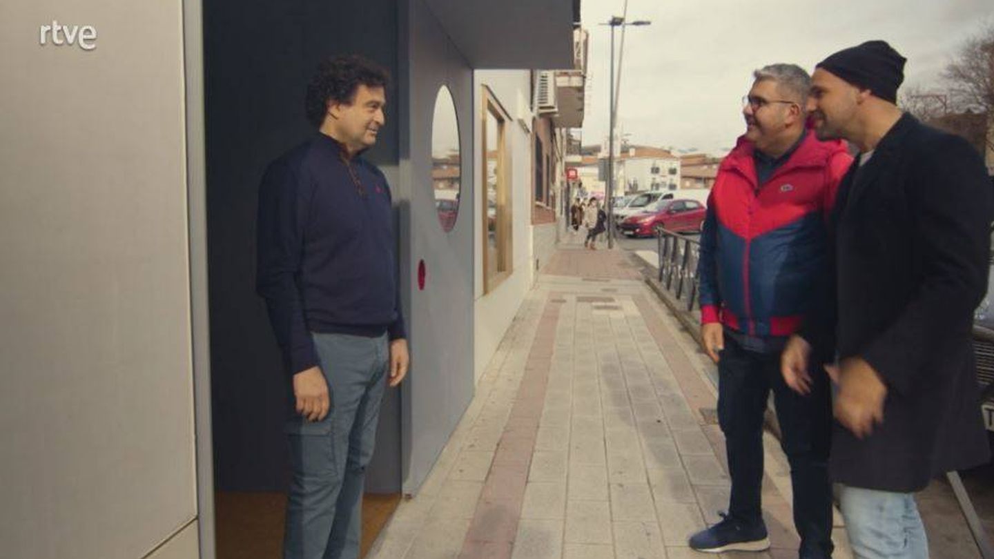 Pepe Rodríguez, Florentino Fernández y Gonzalo Miró. (RTVE)