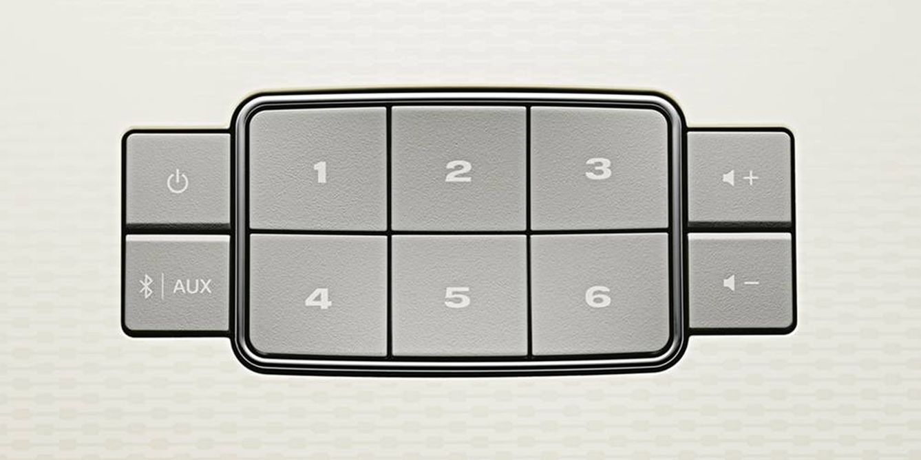 Los botones para guardar nuestras opciones favoritas, una herramienta original en los Bose (Fuente: Bose)