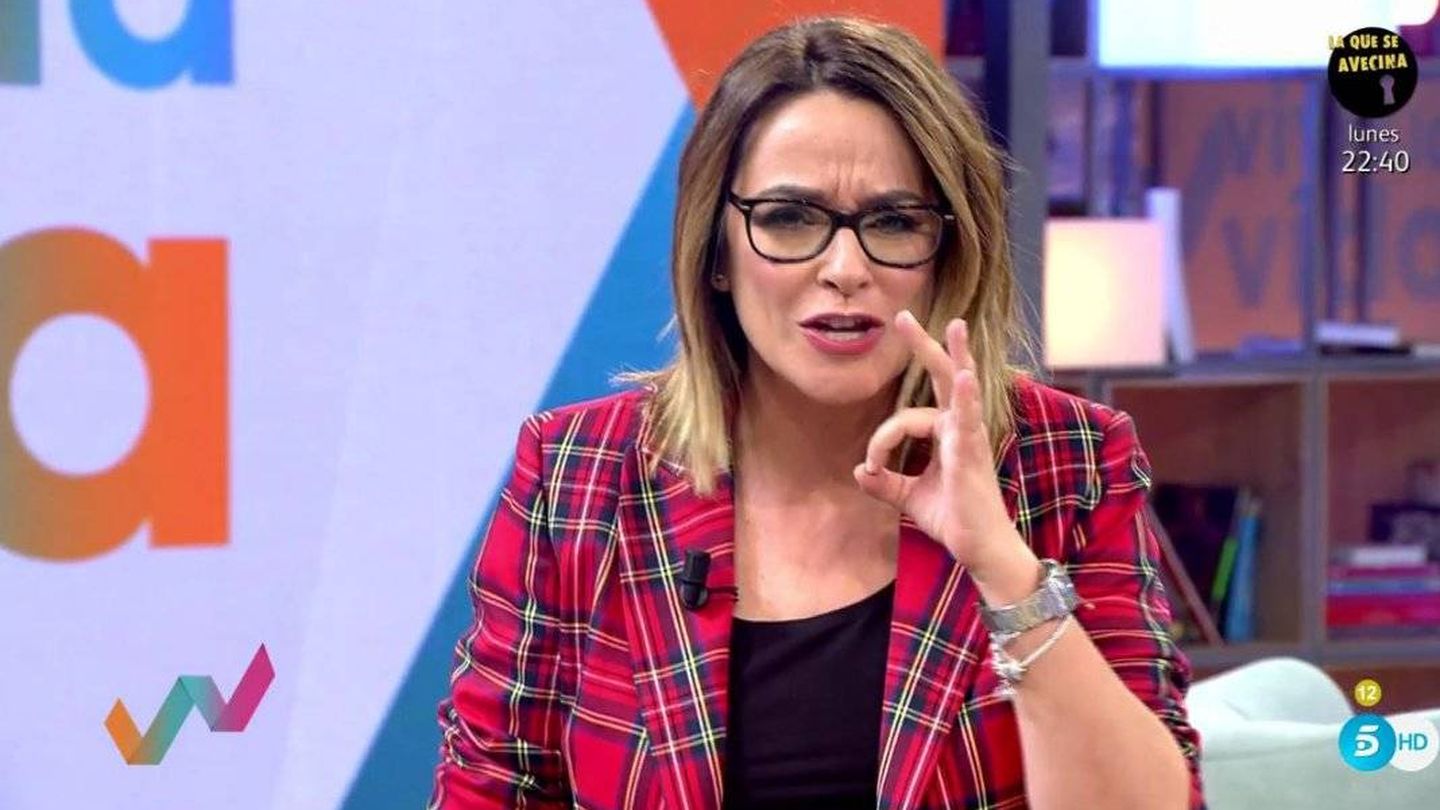 La presentadora Toñi Moreno.