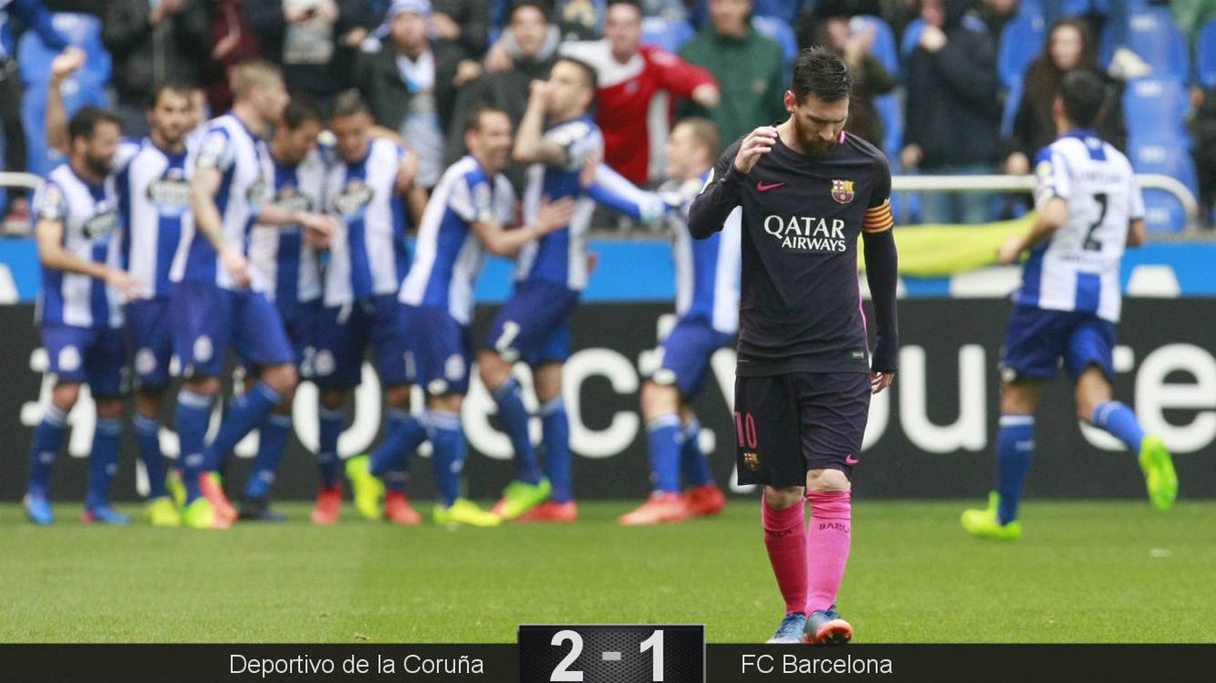 Foto: Messi no tuvo un gran día (Cabalar/EFE).