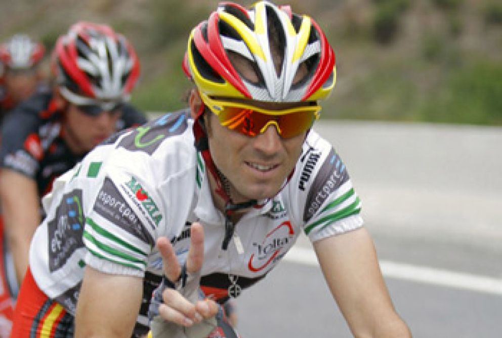 Foto: Valverde mantuvo el liderato en la etapa reina, ganada por Moncoutié
