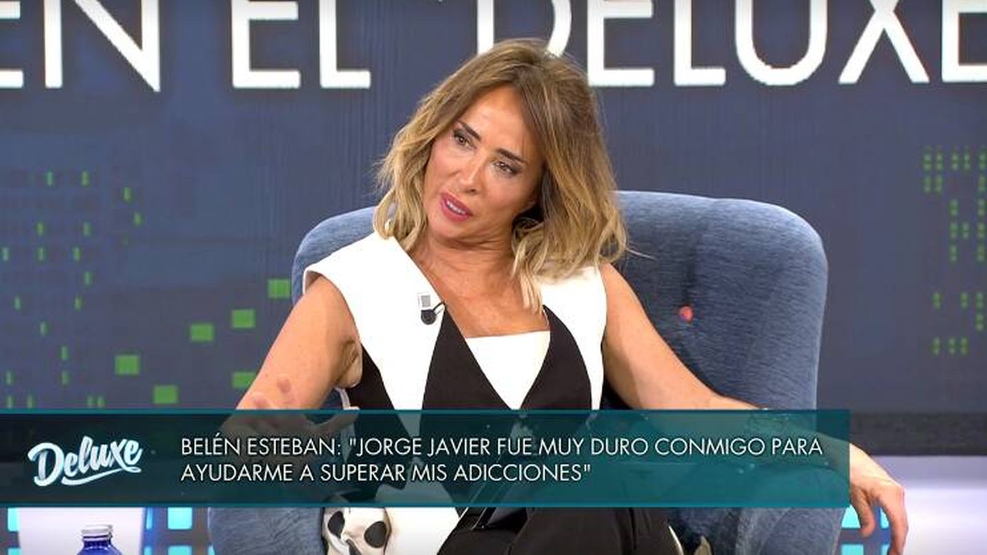 La presentadora María Patiño. (Mediaset)
