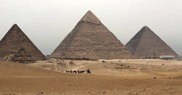 Foto: Pirámides de Egipto. (EFE/Khaled Elfiqi)