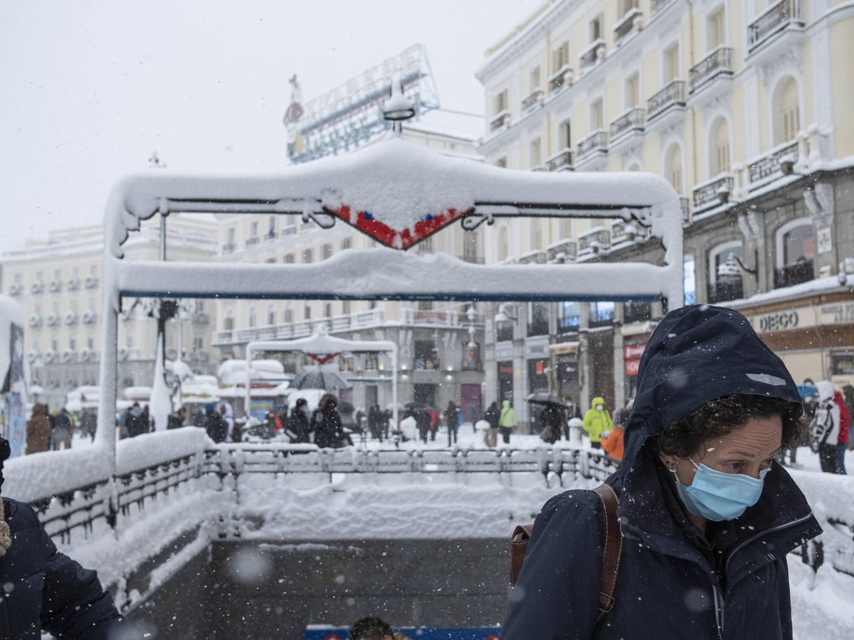 La lenta vuelta a la movilidad en Madrid pone a prueba la 'paciencia' de  barrios helados