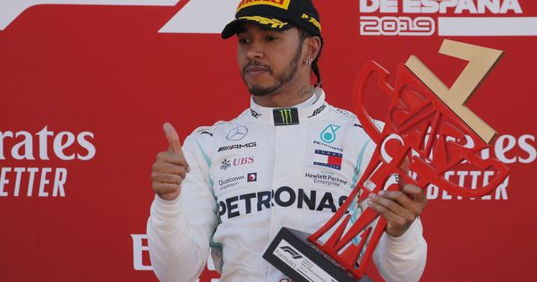 Foto: Hamilton no tuvo rival en España. (Reuters)