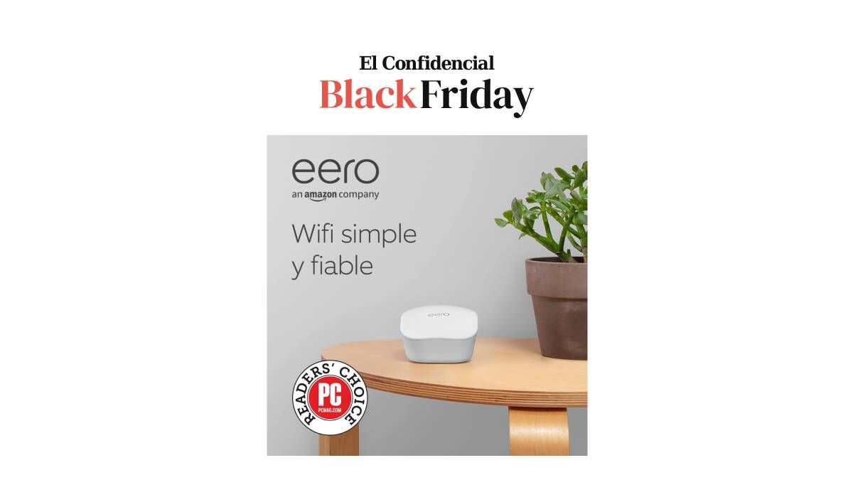 ¡Ahorra 30€ en el Router/extensor wifi de malla Amazon eero este Black Friday!