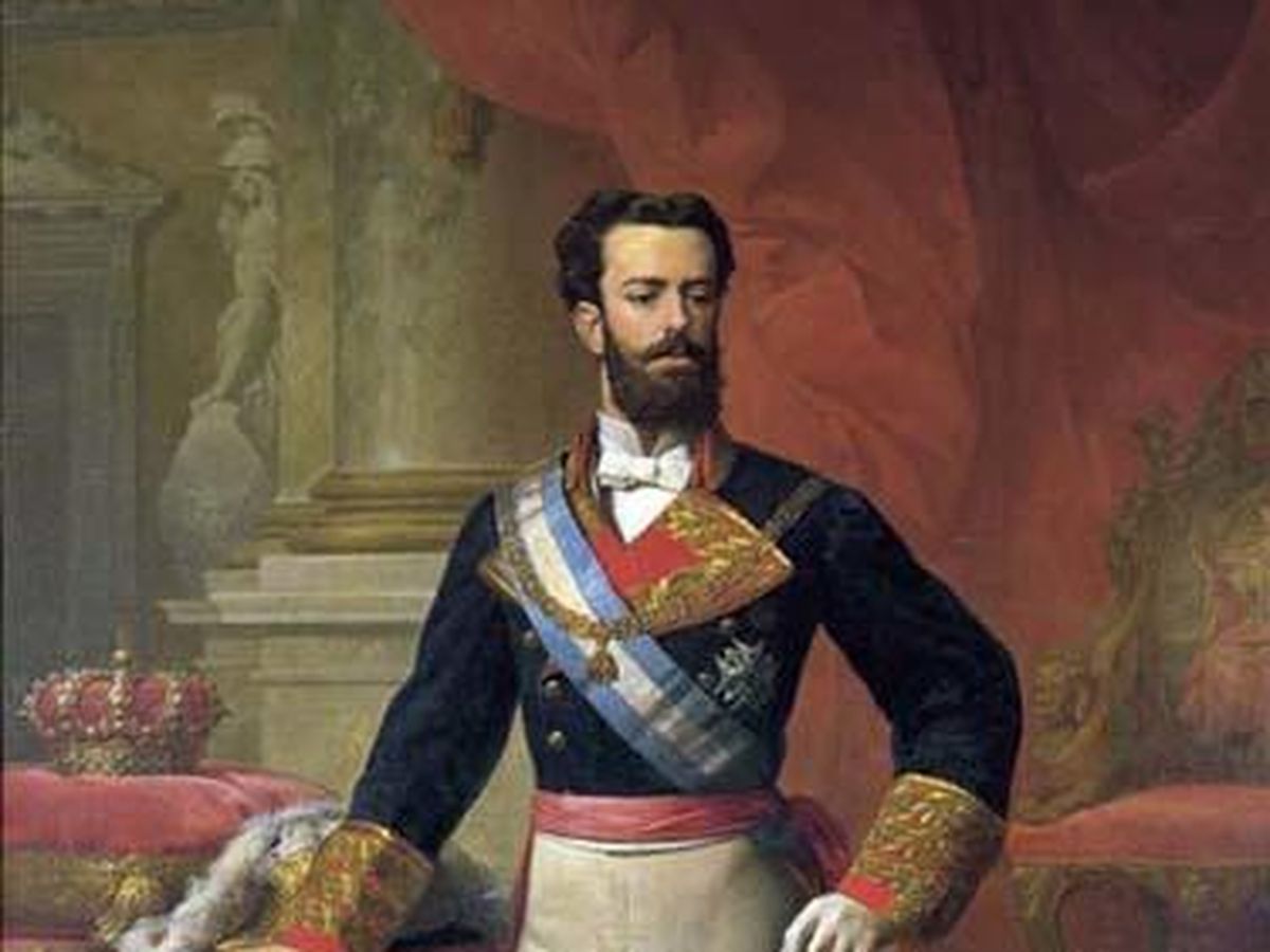 Foto: Amadeo de Saboya, pintado por Carlos Luis de Ribera y Fieve (1871).