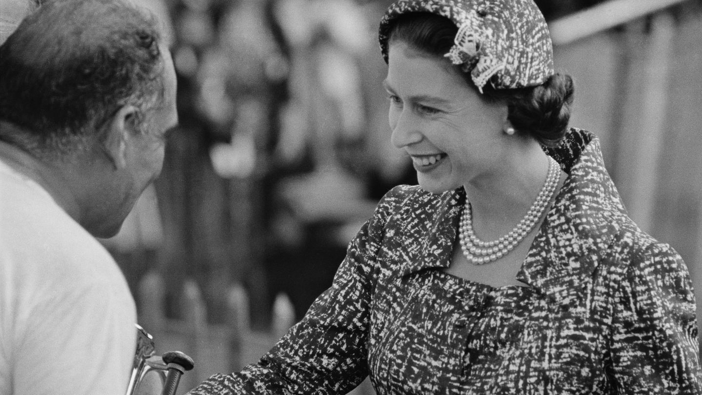 La reina Isabel II, en una imagen de su juventud. (Getty) 
