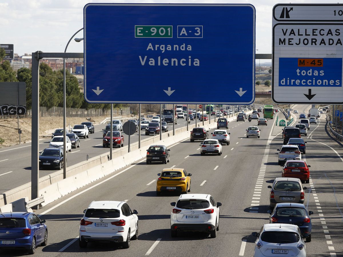 Foto: Vista de la autovía A-3 en sentido Valencia. (EFE/Mariscal)