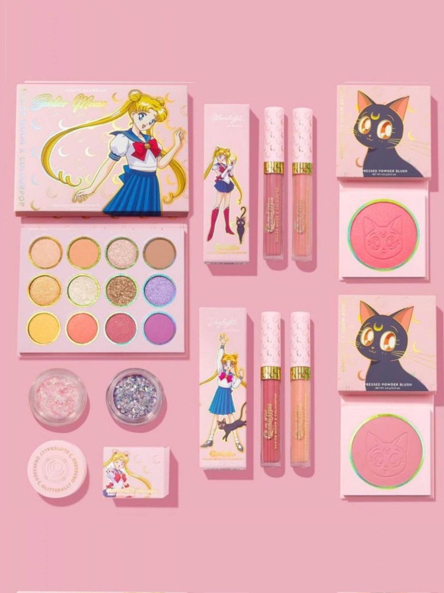Colección Sailor Moon de Colourpop. (Cortesía)