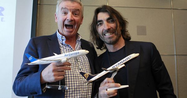 Foto: Ryanair y Air Europa se alían. (EFE)