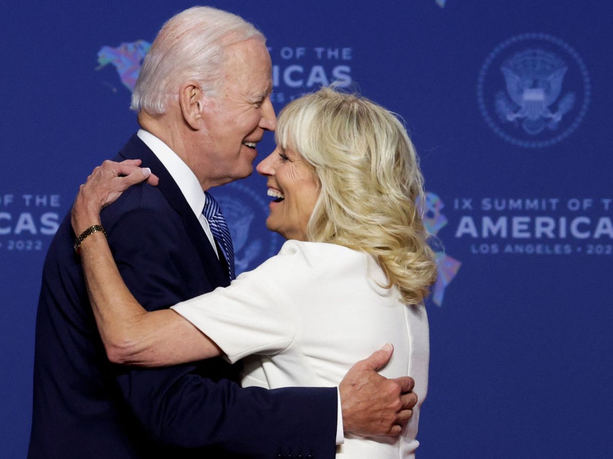Foto: Joe  y Jill Biden. (Reuters/Daniel Becerril)