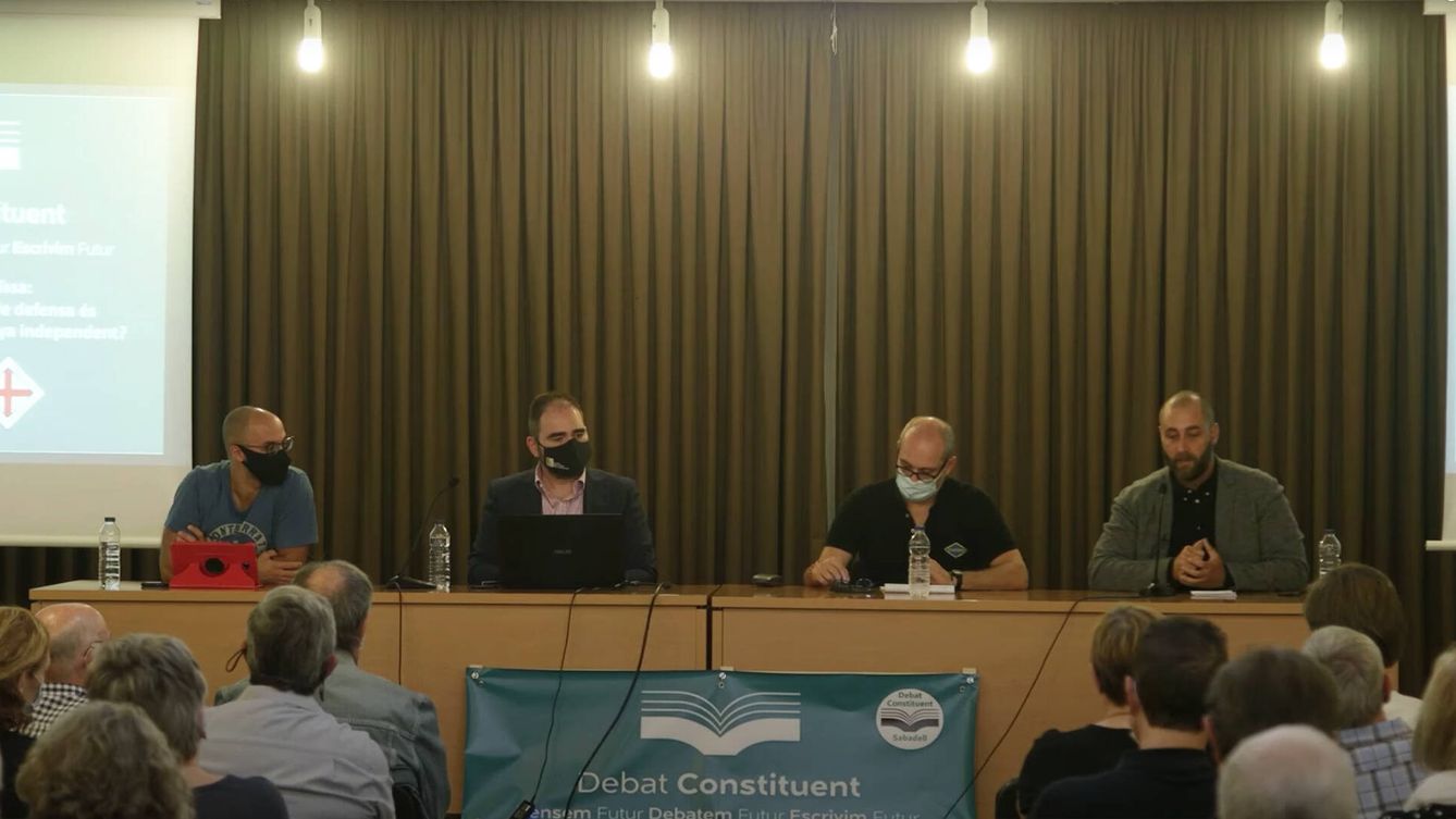 Un momento del debate organizado por el SEM en Sabadell. (YouTube)