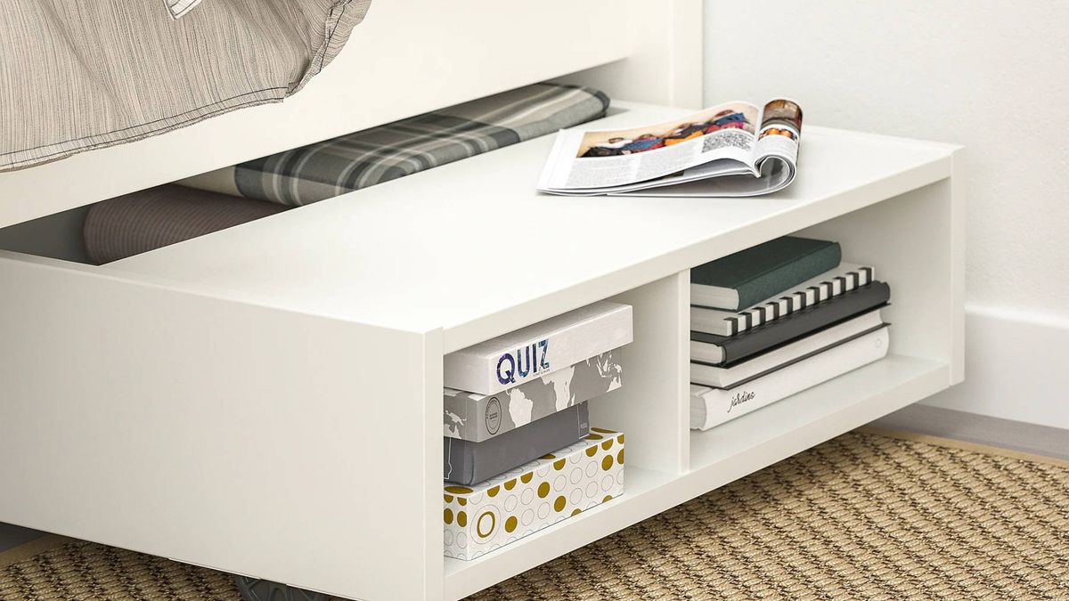 Ahorra espacio en tu dormitorio con esta práctica solución de las novedades de Ikea