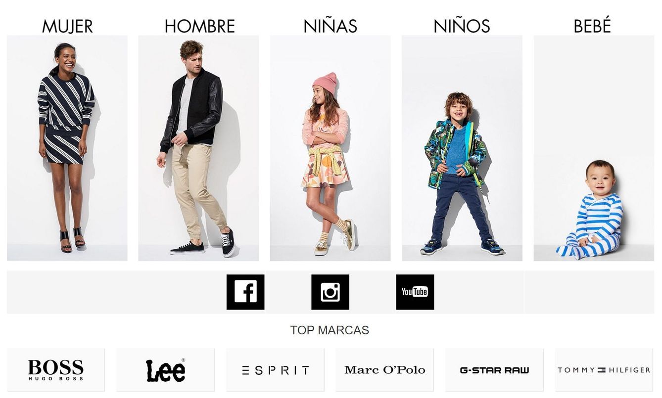 Amazon España comercializa ropa de marcas como Lee y Hugo Boss. 