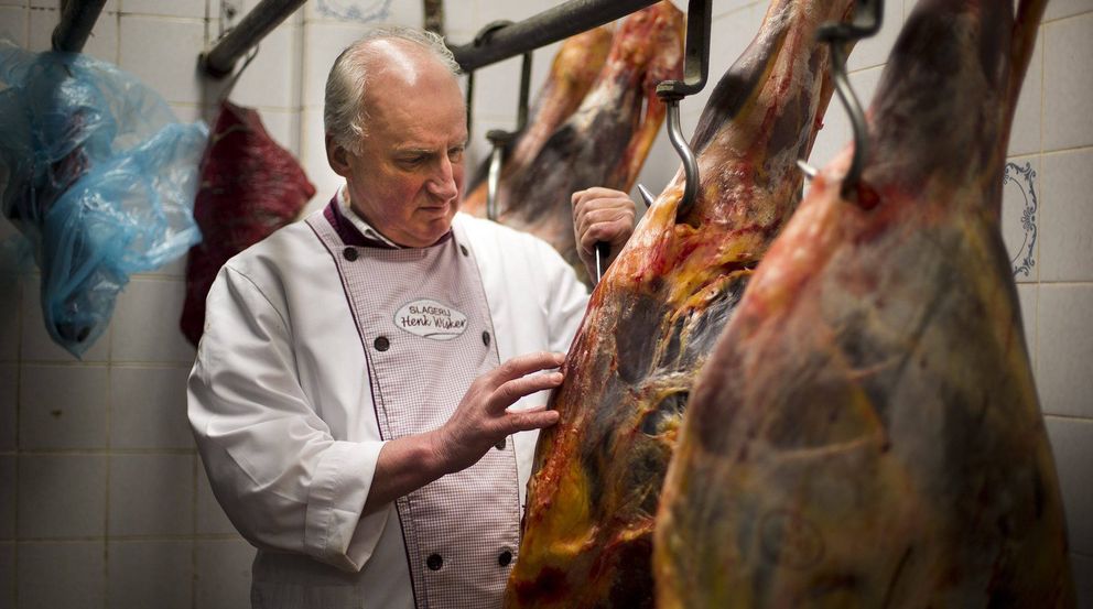 Carnicería de carne de caballo en Holanda. (Efe)