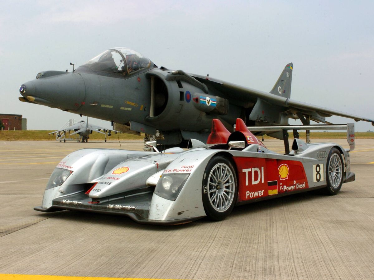 Foto: El Audi R10 TDI fue el primer coche con motor diésel que ganó en Le Mans.