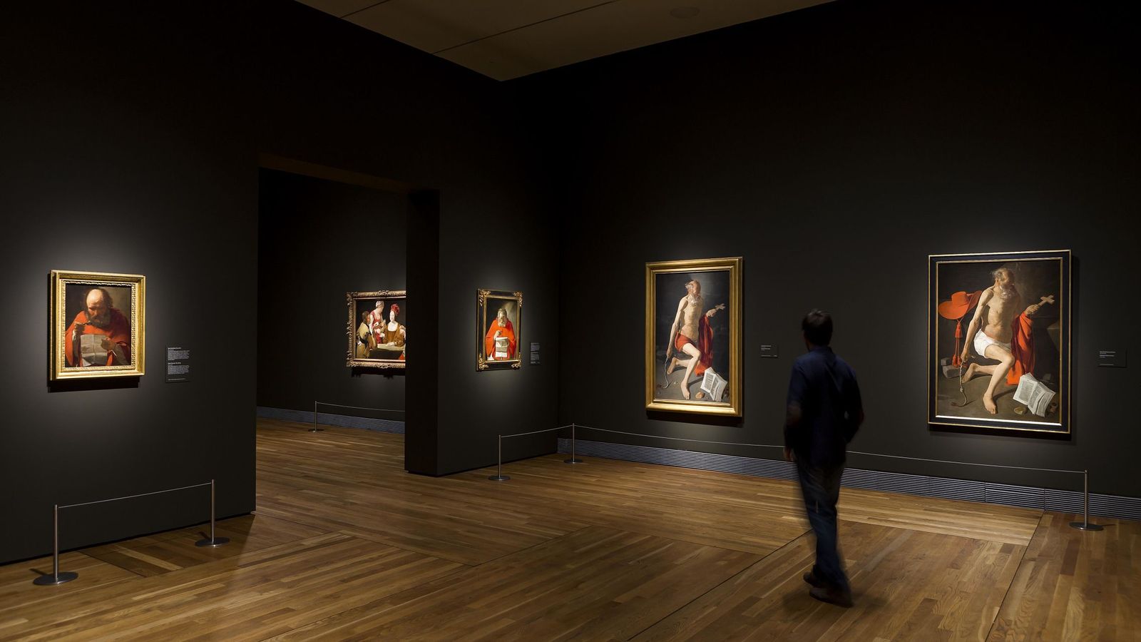 Foto: Imagen de la exposición de Georges de La Tour (Museo del Prado)