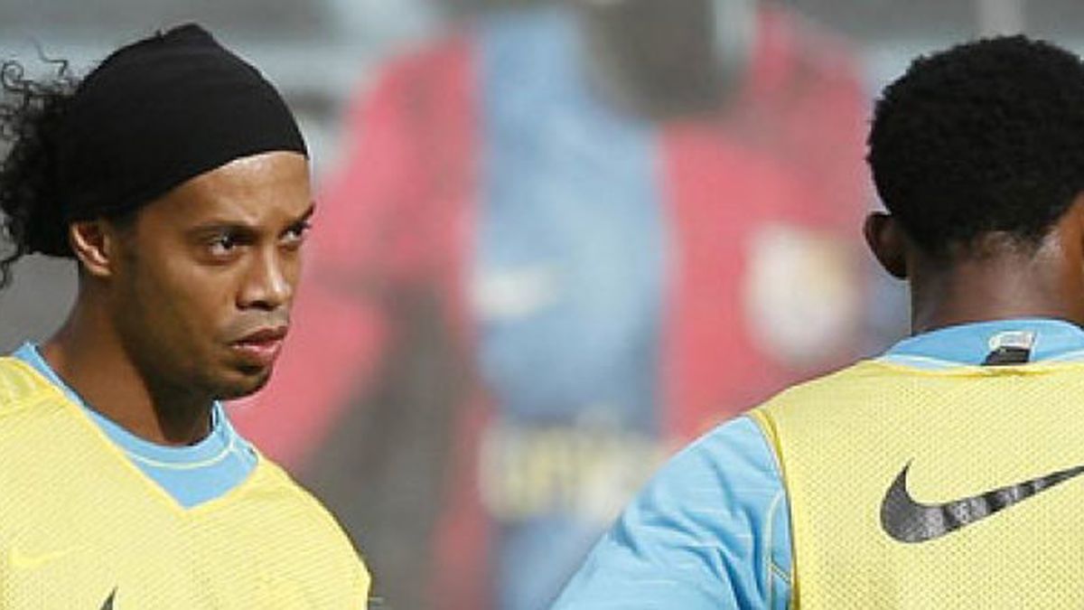 Eto'o descubre en Madrid cómo le quitó la novia a Ronaldinho
