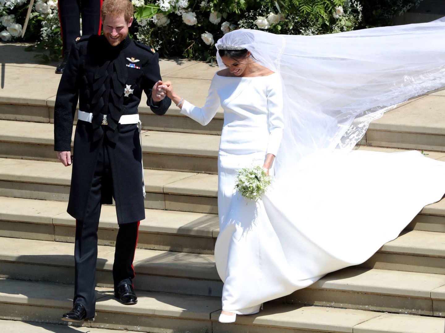 El príncipe Harry y Meghan Markle. (Getty Images)