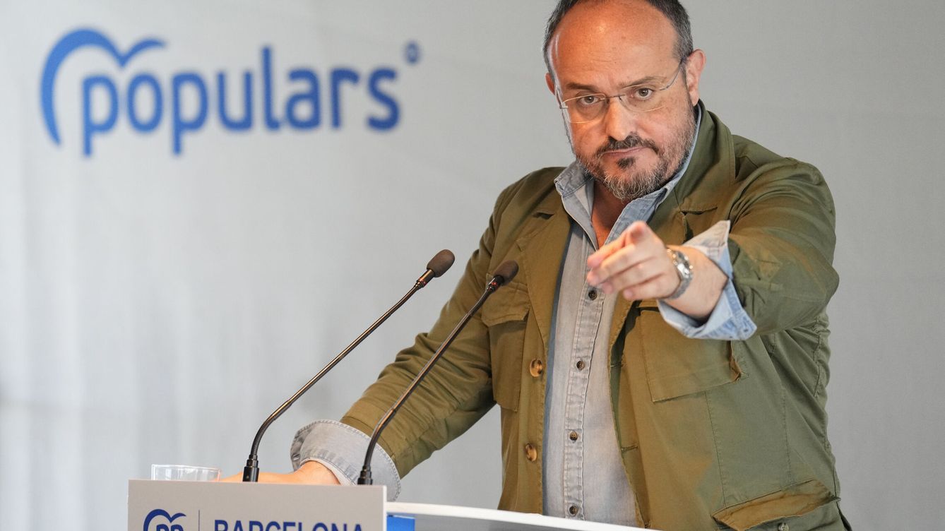 Alejandro Fernández, presidente del PP catalán, rechaza el diálogo con Junts