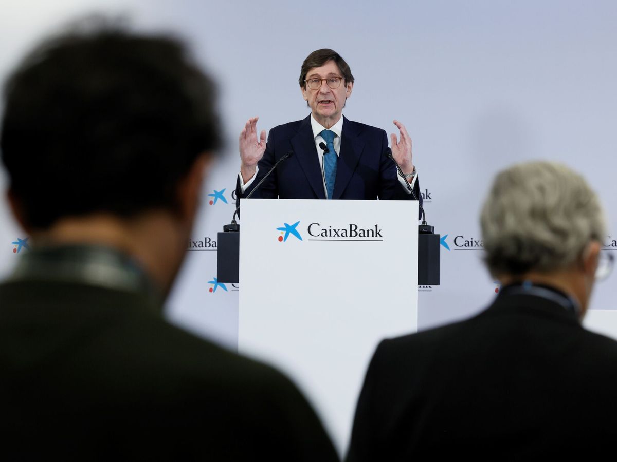 Foto: José Ignacio Goirigolzarri, presidente de CaixaBank. (EFE/Biel Aliño)