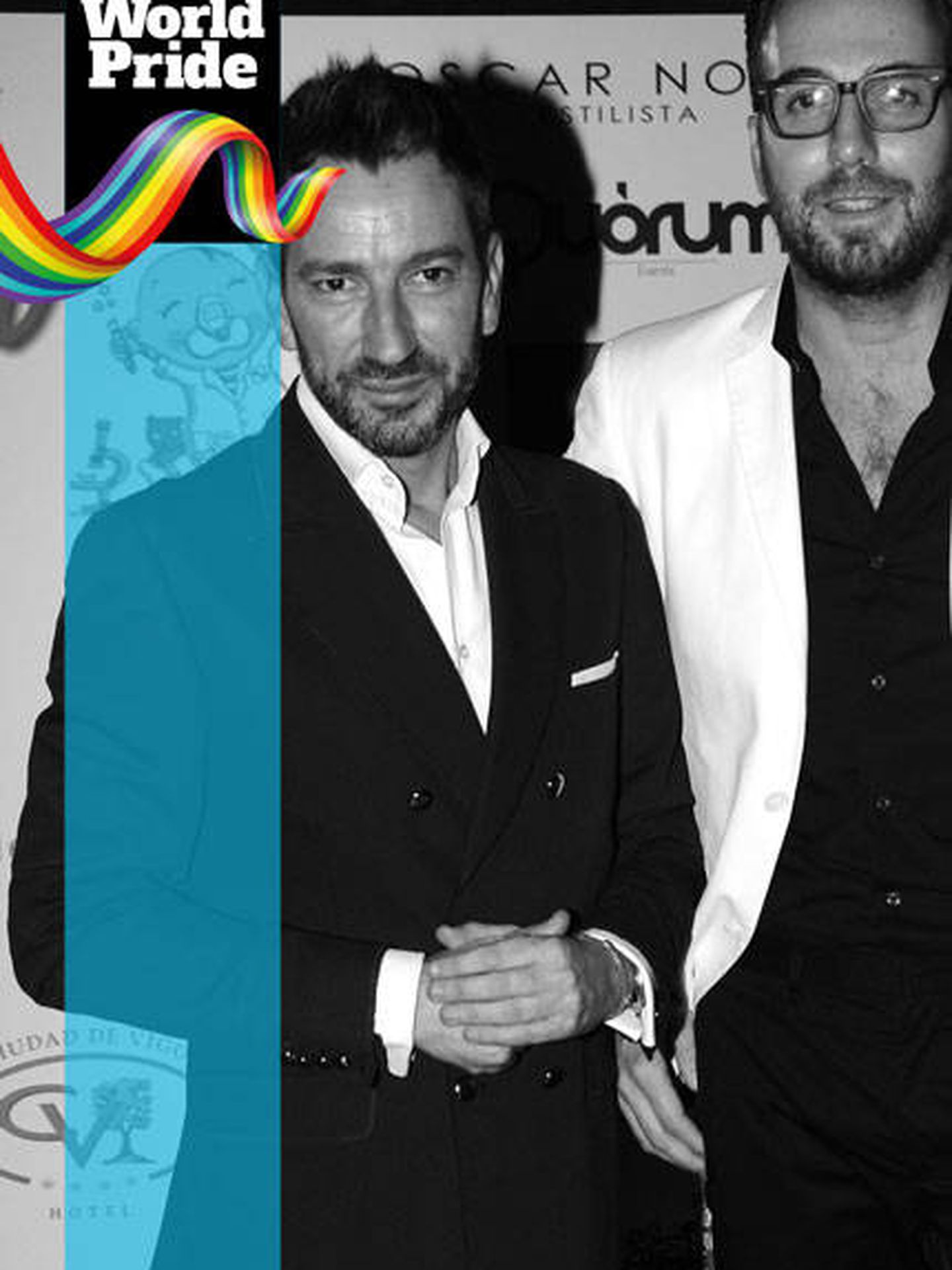 Orgullo LGTBI 2017: Raúl Prieto y David Valdeperas. 