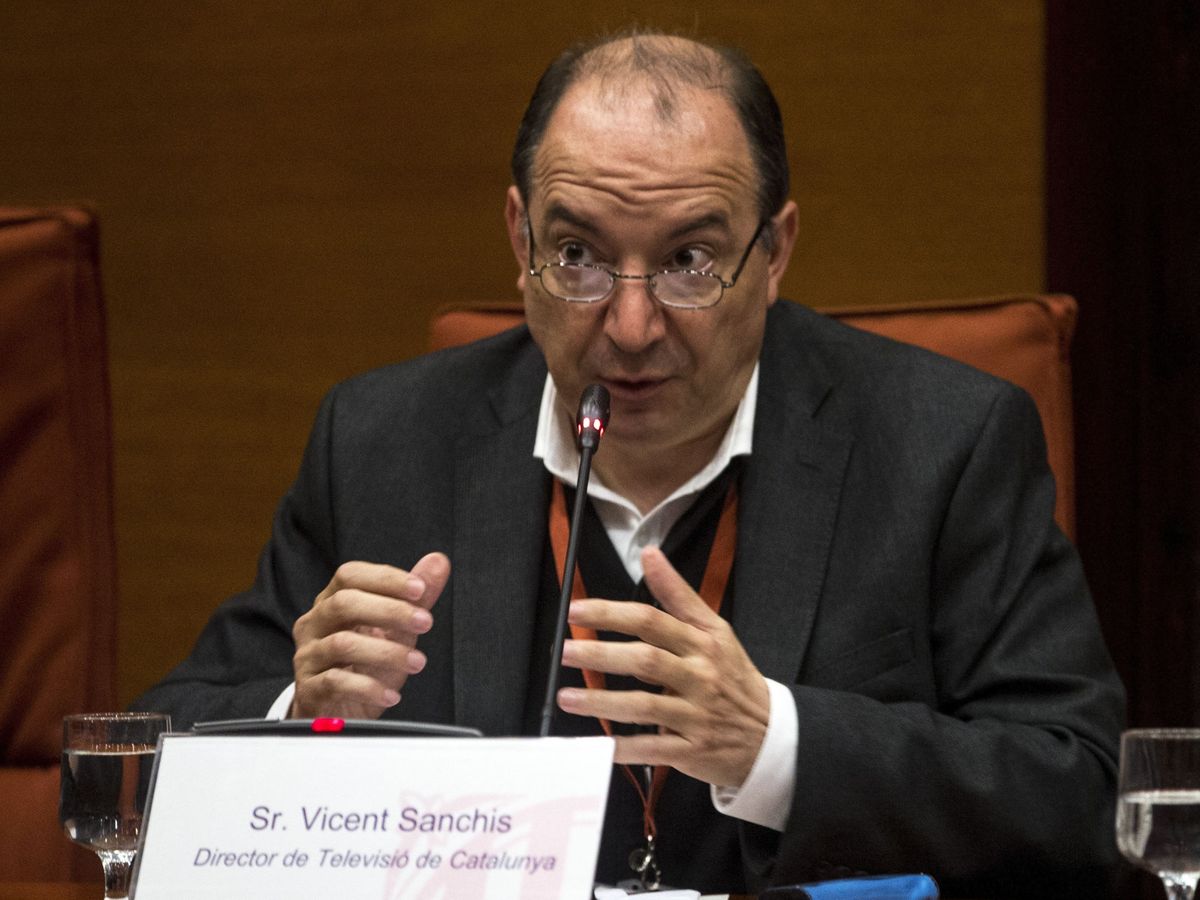 Foto: El director de TV3, Vicent Sanchis. (EFE/Quique García)