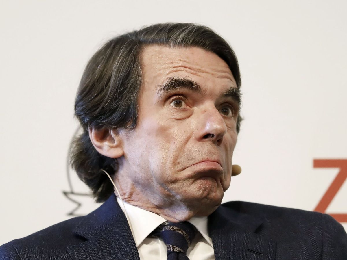 Foto: El ex presidente del Gobierno, José María Aznar (EFE)
