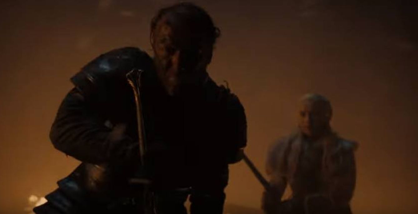 Ser Jorah defiende a Daenerys Targaryen. (HBO)