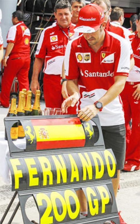 Foto: Alonso: "A veces se siente miedo en un F1, cuando llueve mucho y ruedas detrás de alguien"