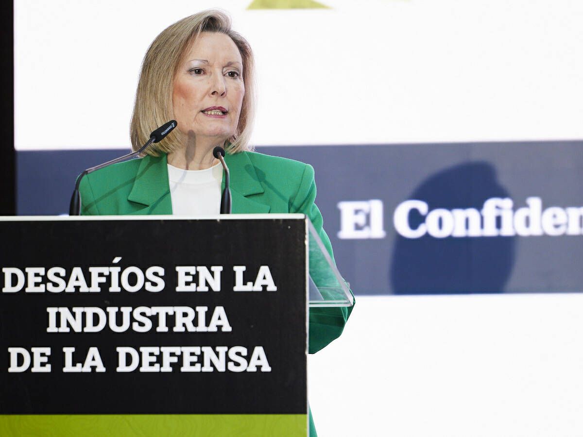 Foto: La secretaria de Estado de Defensa, María Amparo Valcarce García. (El Confidencial)
