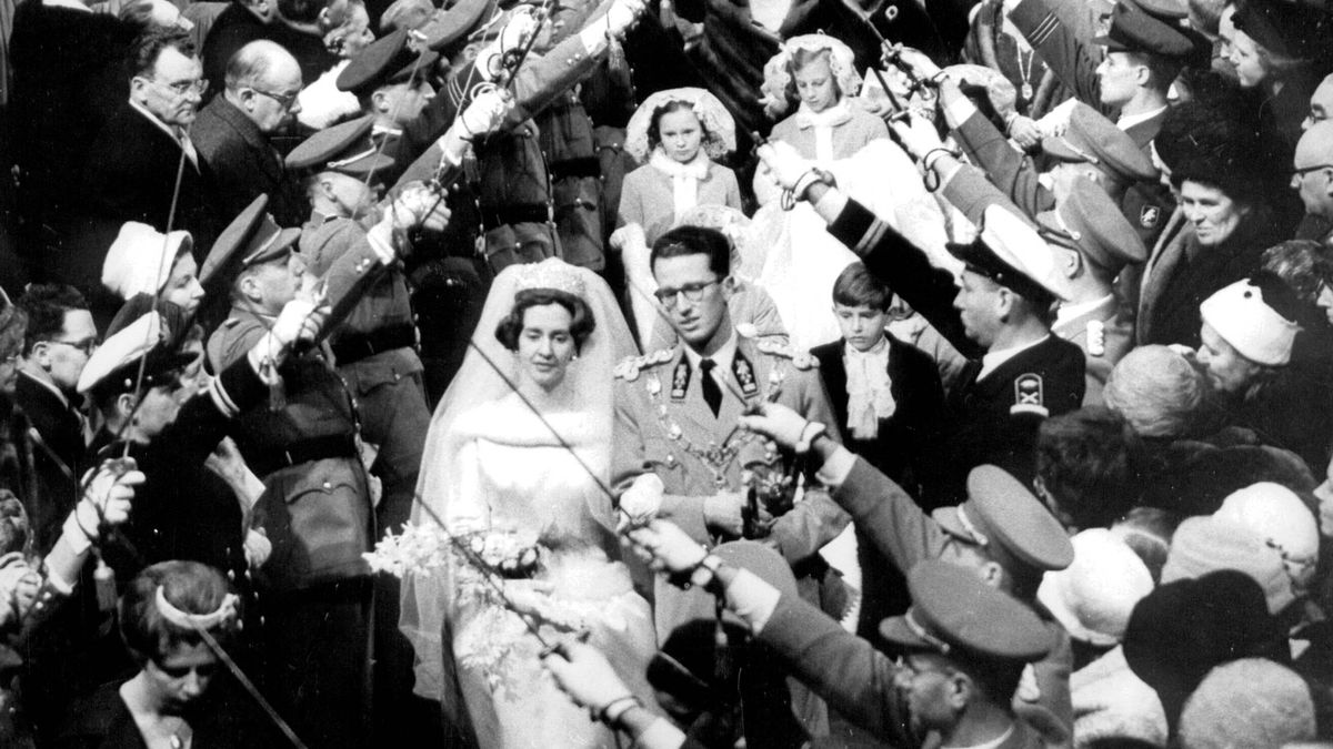 60 años de la boda de Balduino y Fabiola: la pareja duquesa de Alba-don Juan Carlos