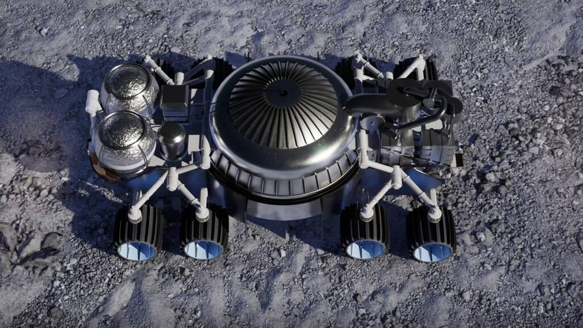 El rover que extrae agua del suelo lunar con microexplosiones