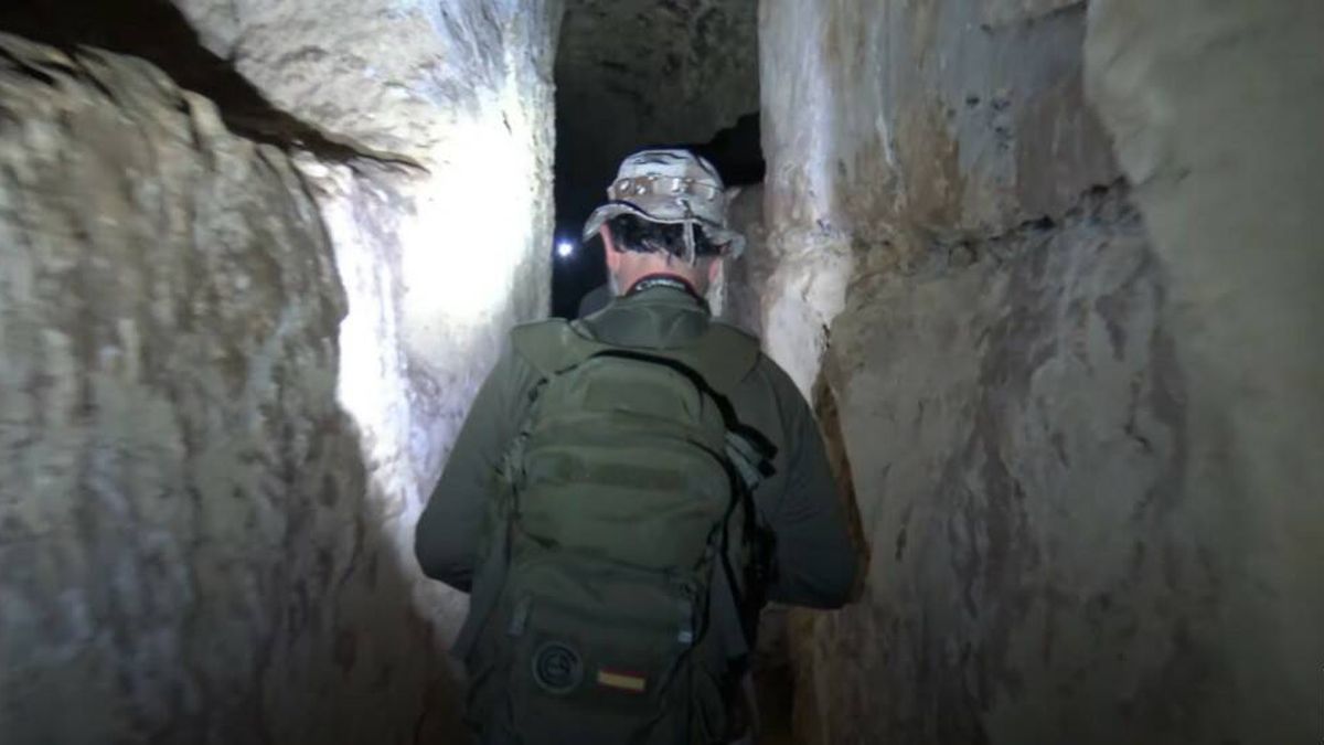 Recorren un antiguo túnel en la provincia de Cádiz y encuentran inscripciones sorprendentes