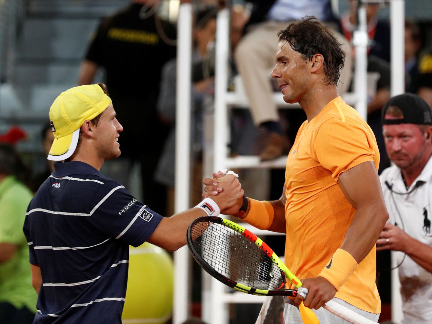 Rafa Nadal ha ganado a Diego Schwartzman en las cinco veces en que se han enfrentado. (Reuters)