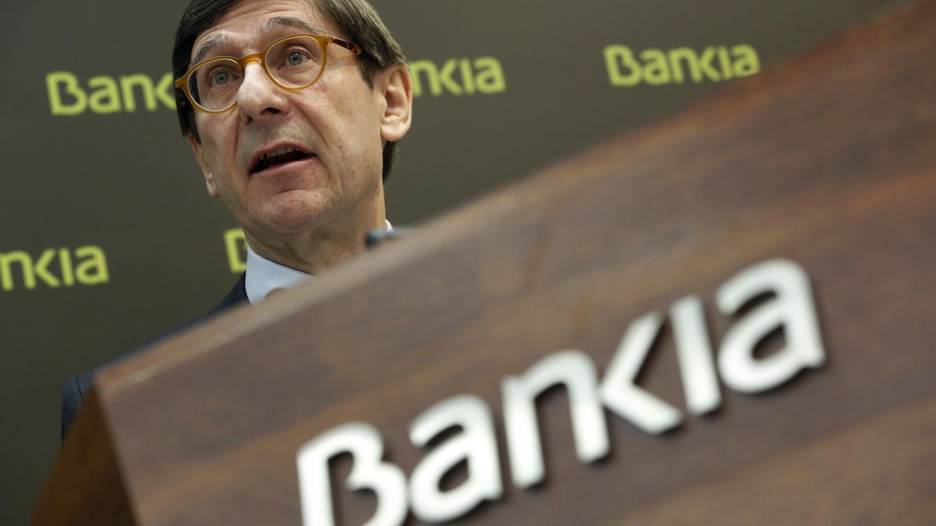 Foto: Ignacio Goirigolzarri, presindete de Bankia