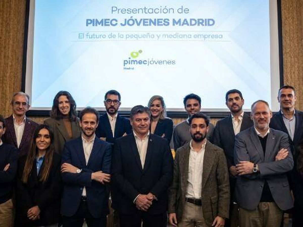 Foto: Presentación de Pimec Jóvenes Madrid. (Pimec)