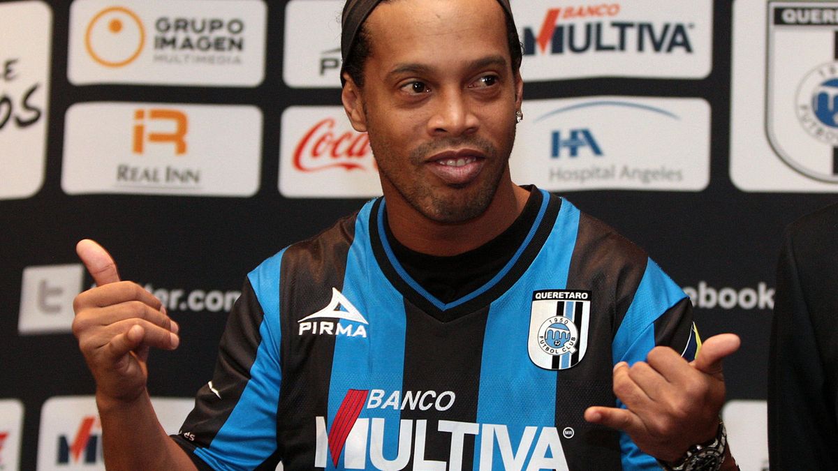 Ronaldinho tiene ilusión de "ganar algo en México, en todas partes he sido campeón"