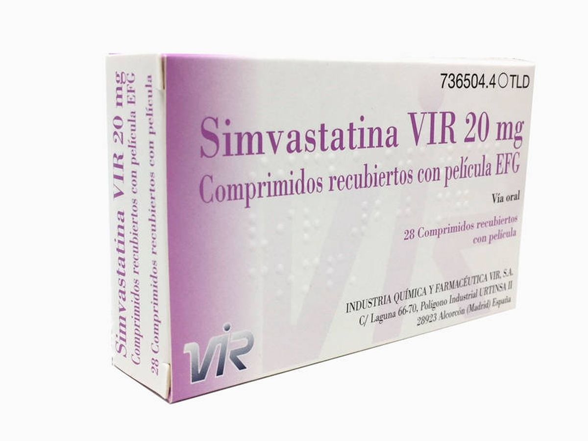 Foto: La simvastatina es uno de los medicamentos clásicos contra el colesterol (VIR)
