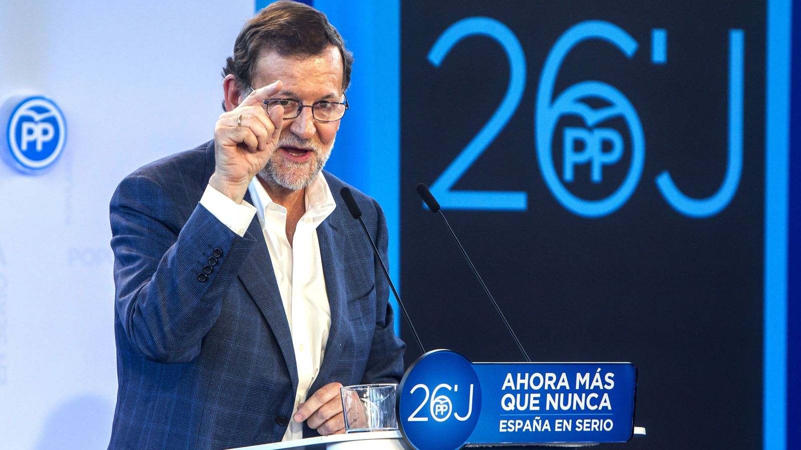 Foto: El presidente del Gobierno en funciones y candidato del PP a la reelección, Mariano Rajoy. (EFE)