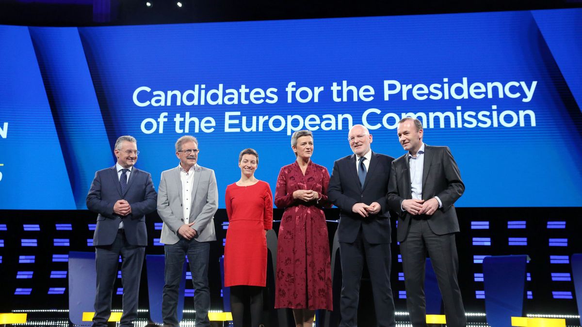 La cara más amarga de la nueva Europa no se deja ver en el debate final