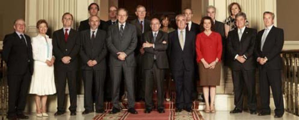 Foto: Banco de España: cuatro mujeres en tierra de hombres